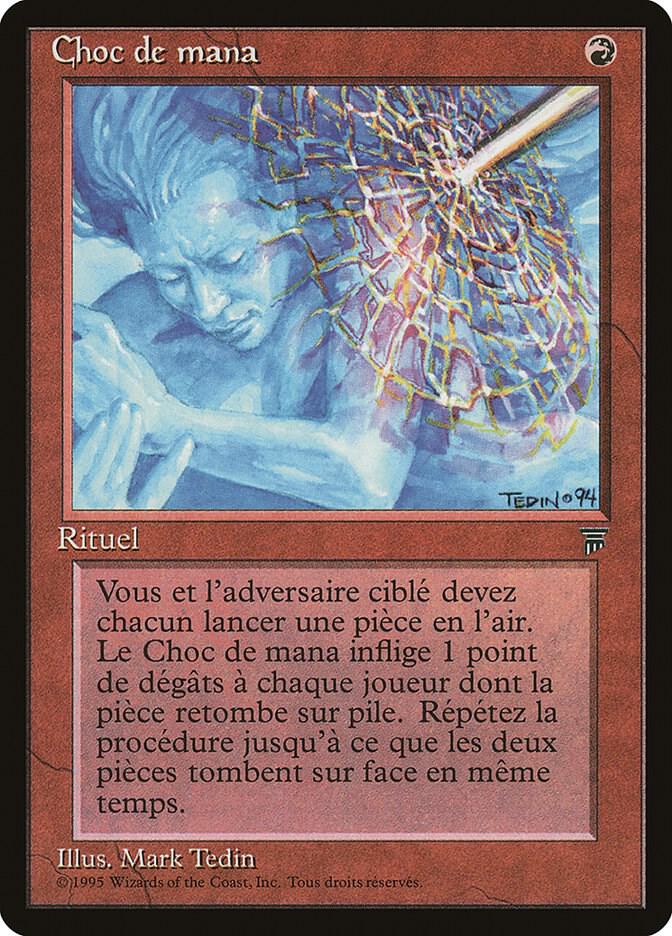 Mana Clash (French) - "Choc de mana" card from Renaissance