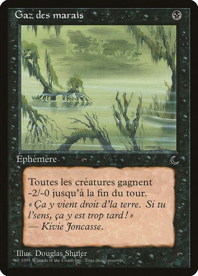 Marsh Gas (French) - "Gaz des marais" card from Renaissance