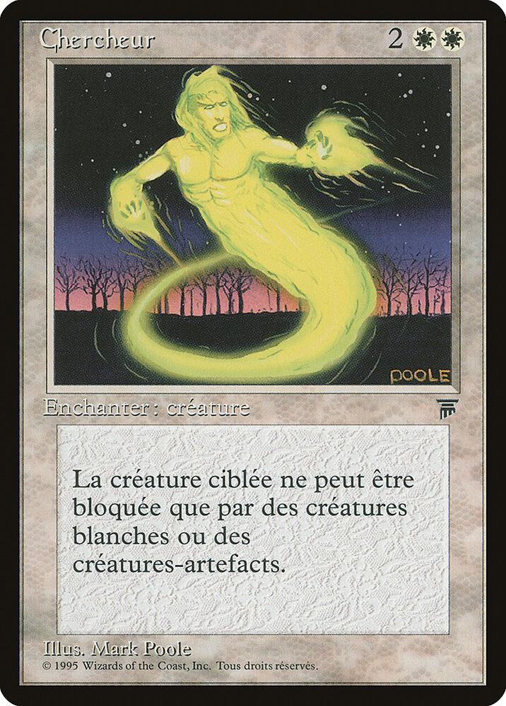 Seeker (French) - "Chercheur" card from Renaissance