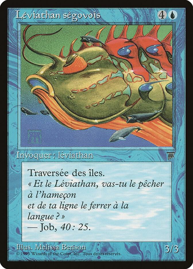 Segovian Leviathan (French) - "Leviathan segovois" card from Renaissance