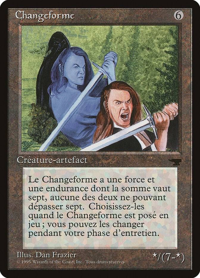 Shapeshifter (French) - "Changeforme" card from Renaissance