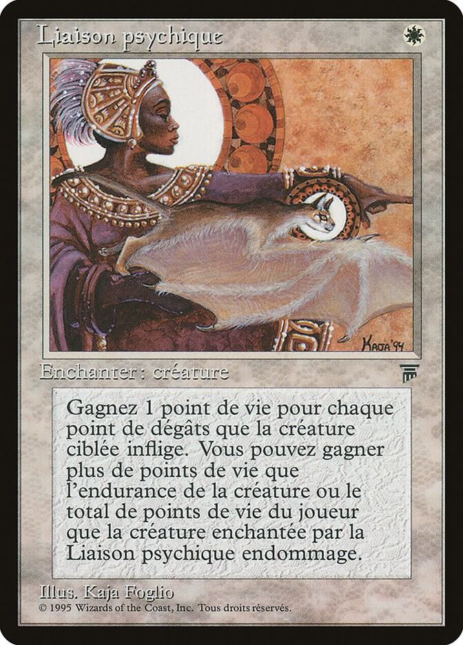 Spirit Link (French) - "Liaison psychique" card from Renaissance