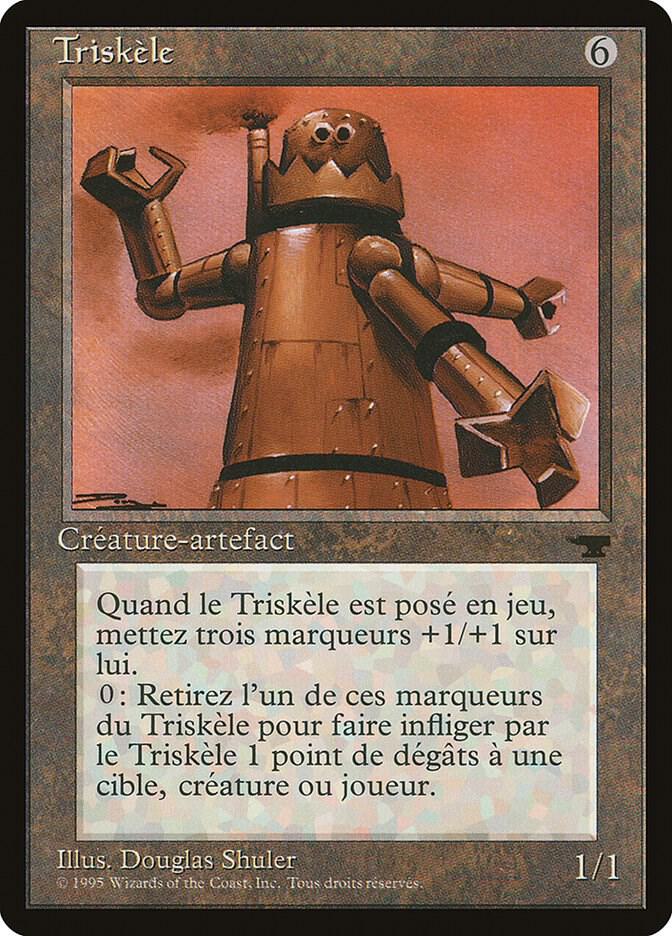 Triskelion (French) - "Triskele" card from Renaissance