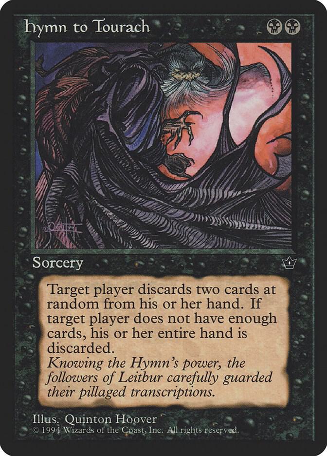 Hymn to Tourach (Hoover) card from Fallen Empires