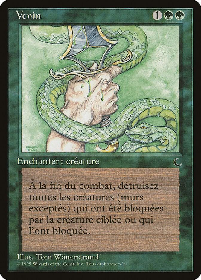 Venom (French) - "Venin" card from Renaissance