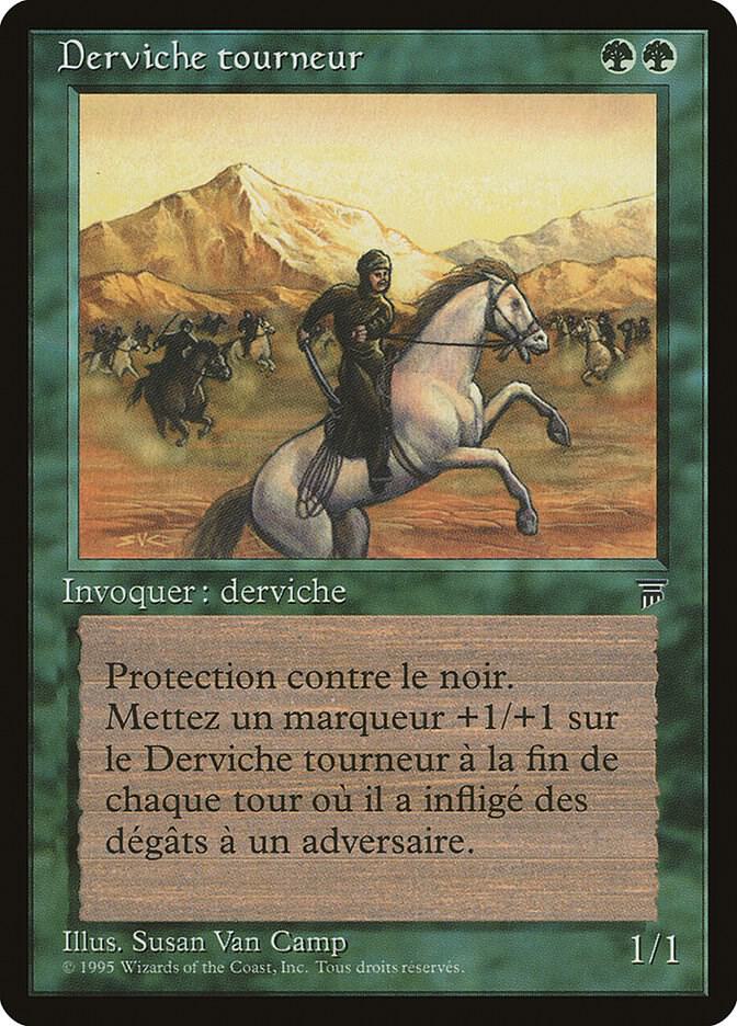 Whirling Dervish (French) - "Derviche tourneur" card from Renaissance