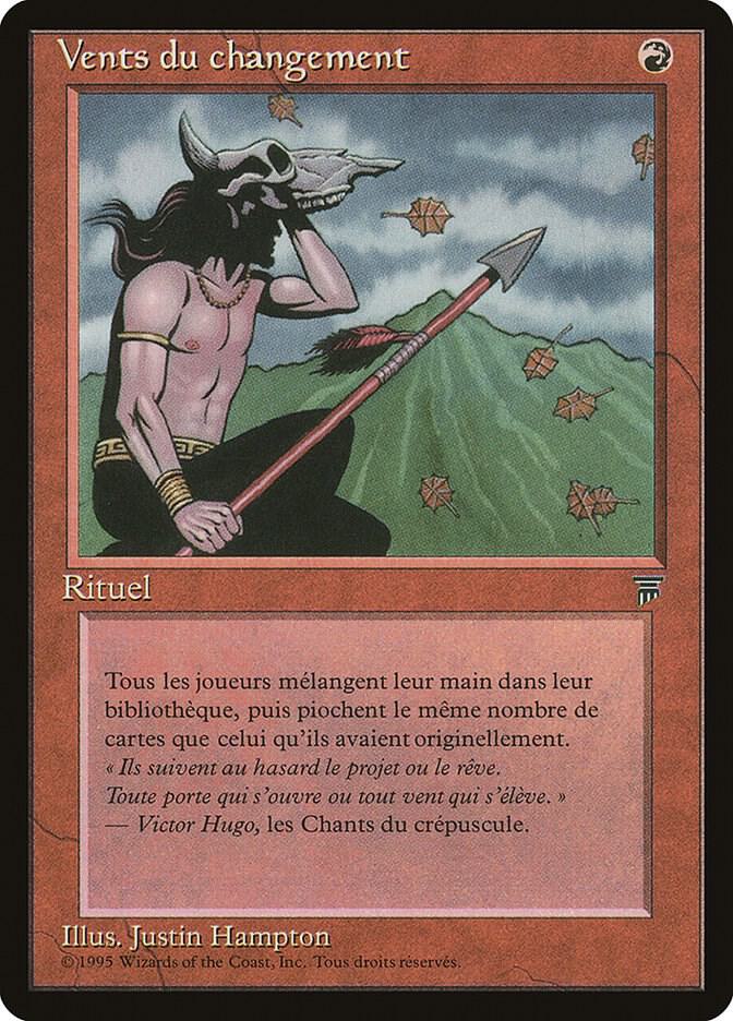 Winds of Change (French) - "Vents due changement" card from Renaissance