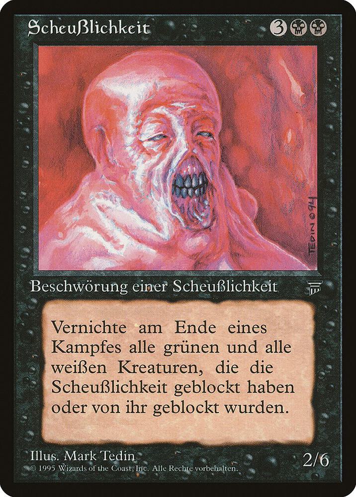 Abomination (German) - "ScheuBlichkeit" card from Renaissance