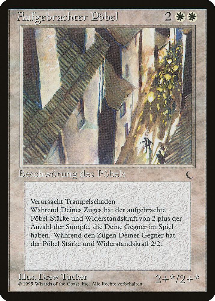 Angry Mob (German) - Aufgebrachter Pobel" card from Renaissance