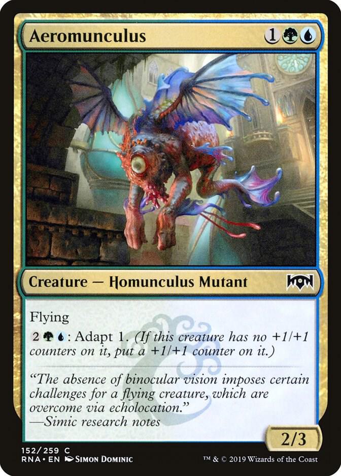 Aeromunculus 152 card from Ravnica Allegiance