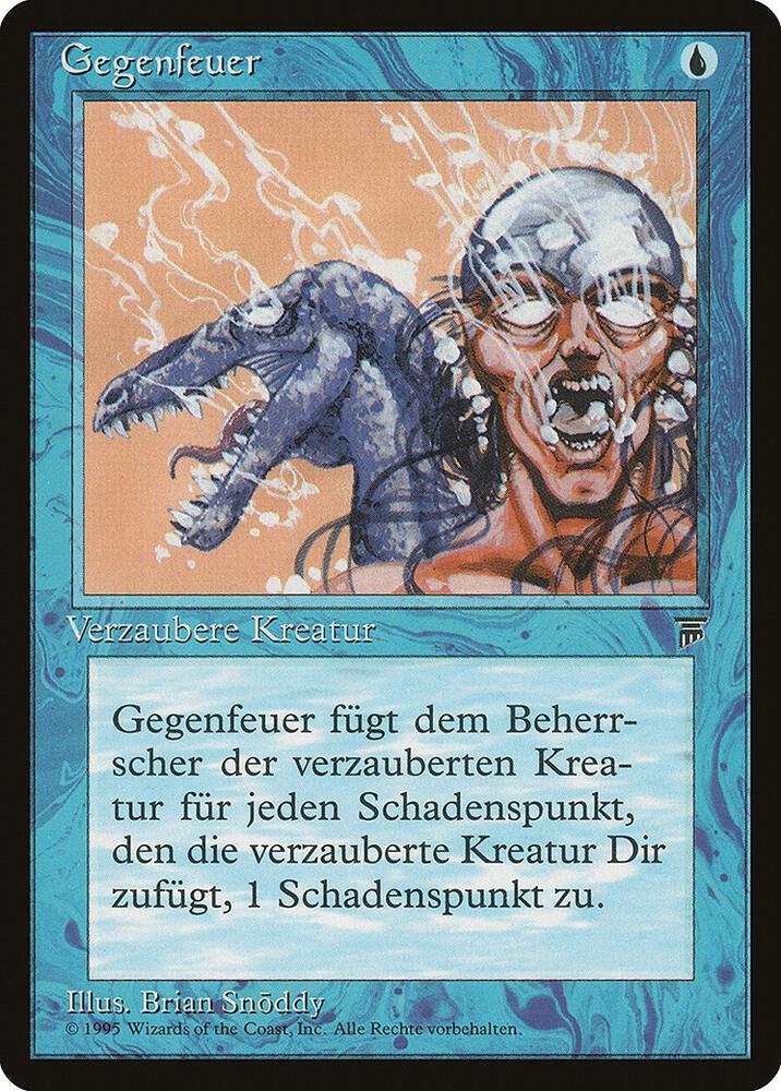 Backfire (German) - "Gegenfeuer" card from Renaissance