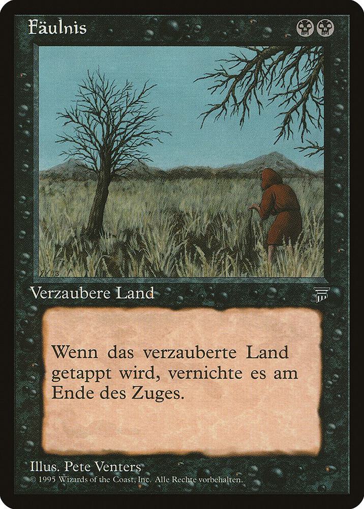 Blight (German) - "Faulnis" card from Renaissance