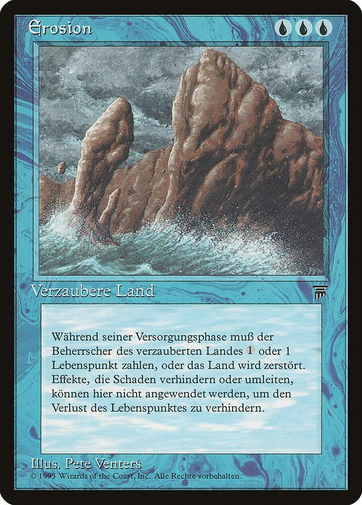 Erosion (German) card from Renaissance