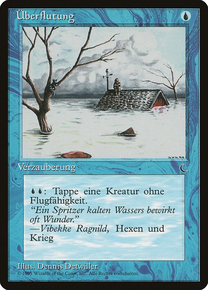 Flood (German) - "Uberflutung" card from Renaissance
