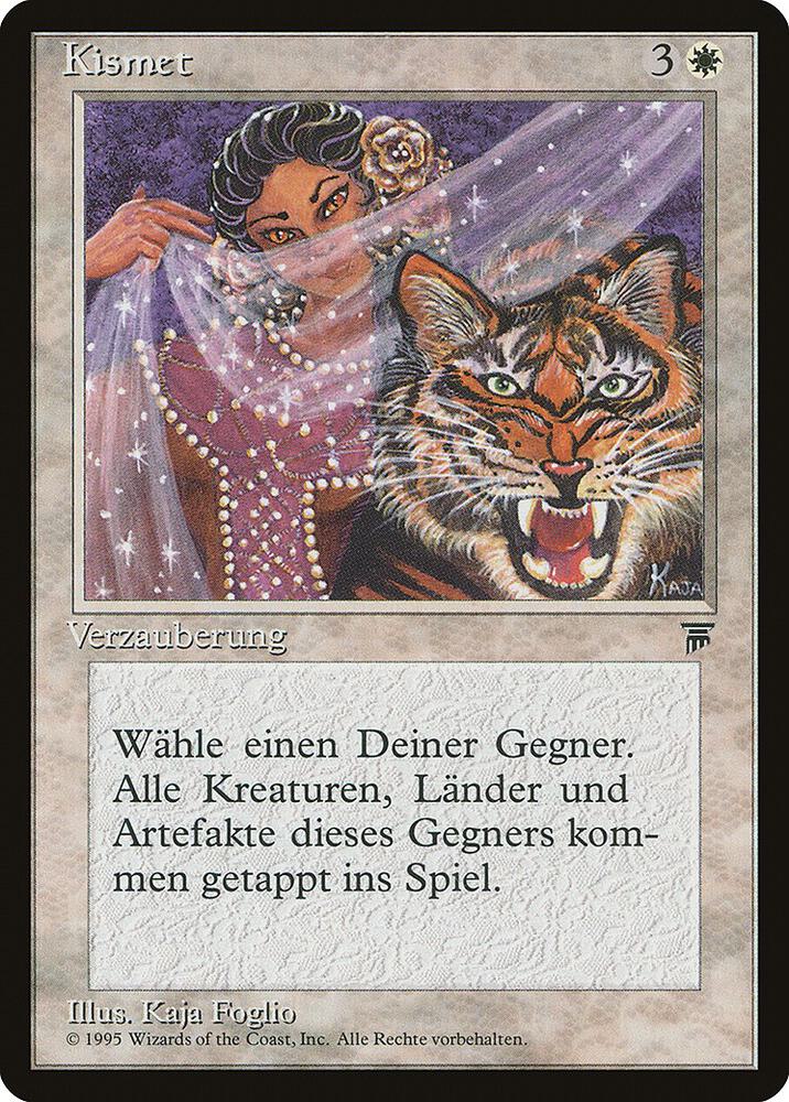 Kismet (German) card from Renaissance