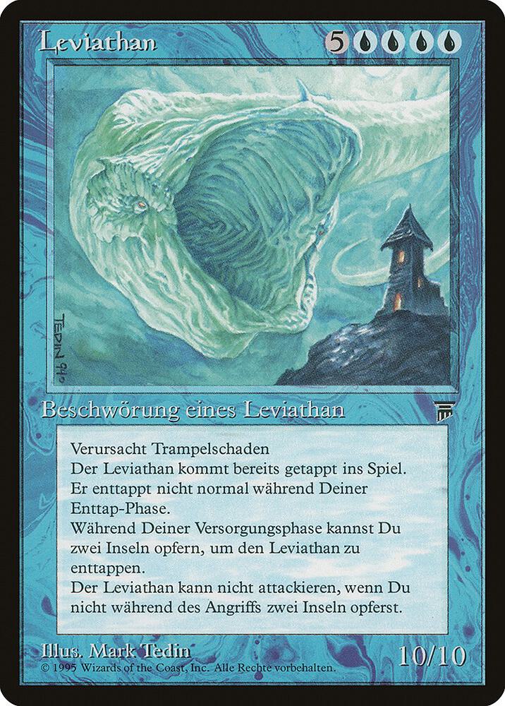 Leviathan (German) card from Renaissance