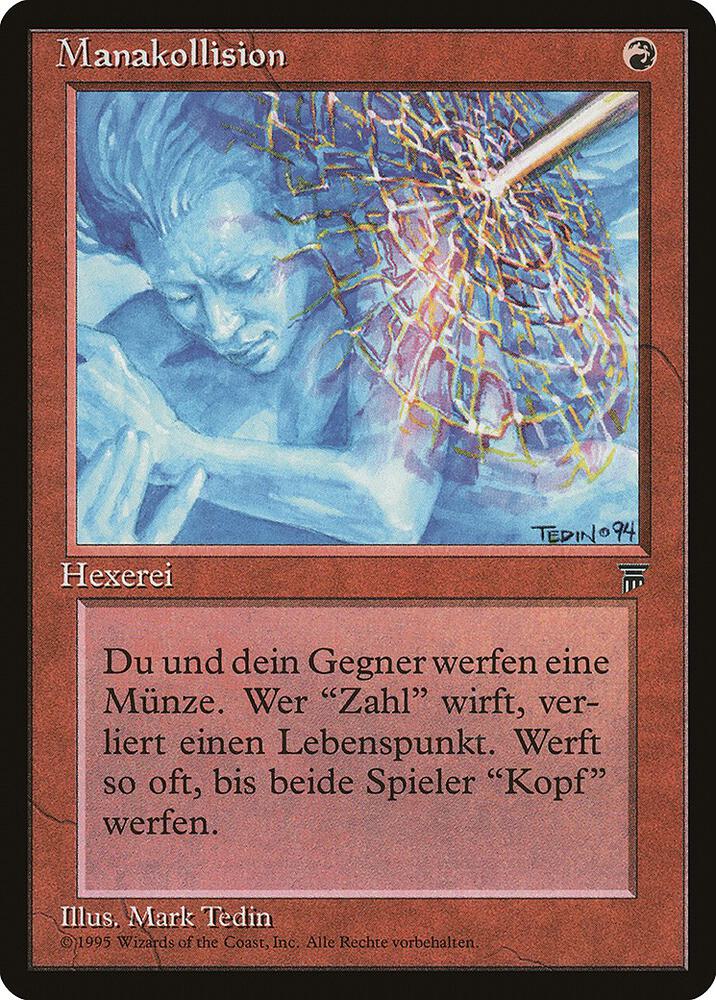 Mana Clash (German) - "Manakollision" card from Renaissance