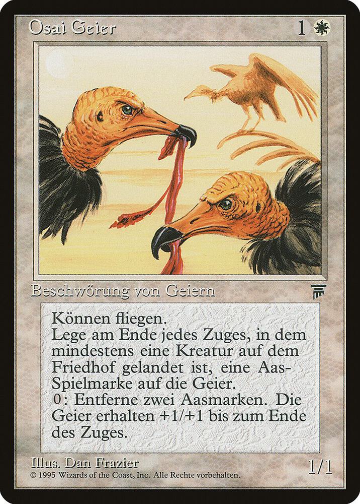 Osai Vultures (German) - "Osai Geier" card from Renaissance