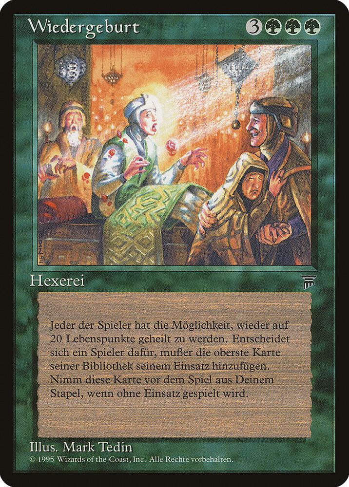Rebirth (German) - "Wiedergeburt" card from Renaissance