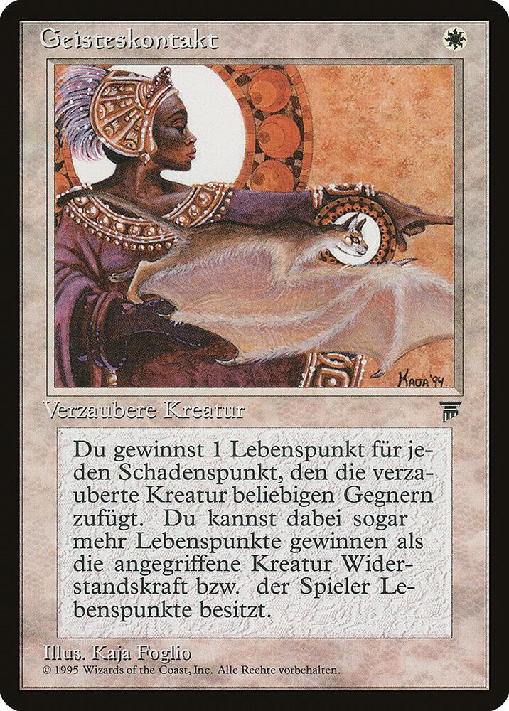 Spirit Link (German) - "Geisteskontakt" card from Renaissance