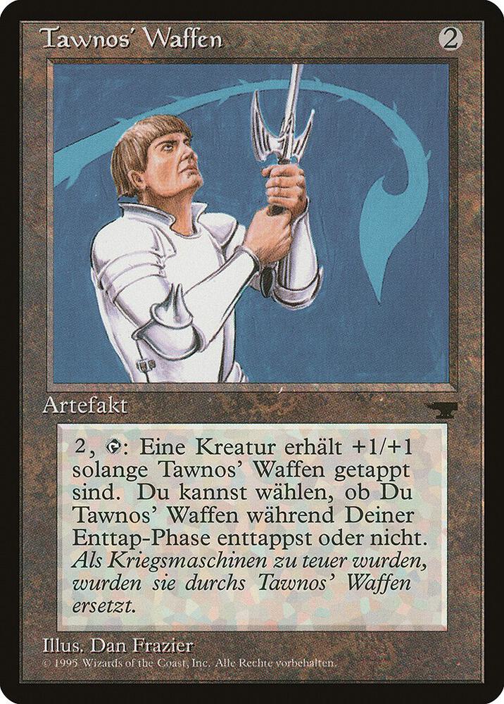 Tawnos's Weaponry (German) - "Tawnos' Waffen" card from Renaissance