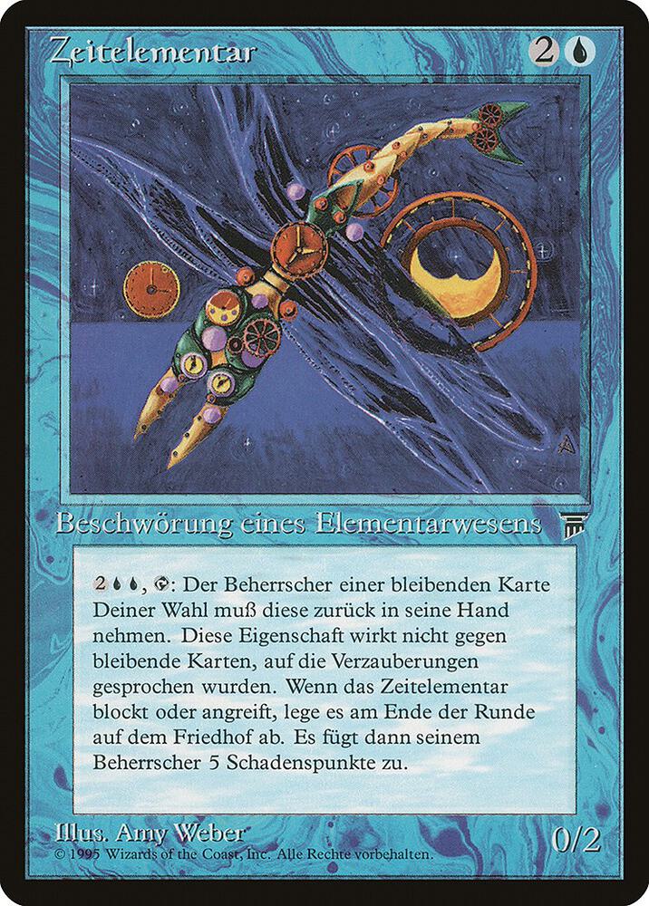Time Elemental (German) - "Zeitelementar" card from Renaissance