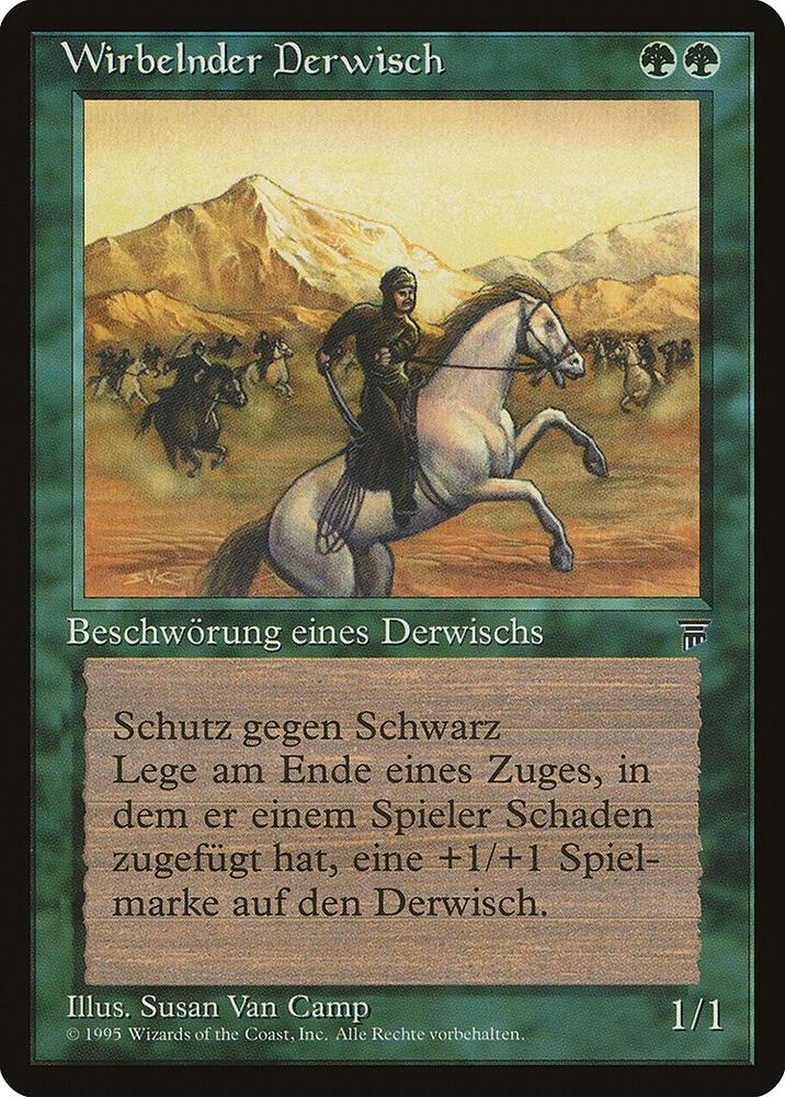 Whirling Dervish (German) - "Wirbelnder Derwisch" card from Renaissance