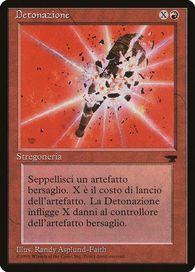 Detonate (Italian) - "Detonazione" card from Renaissance
