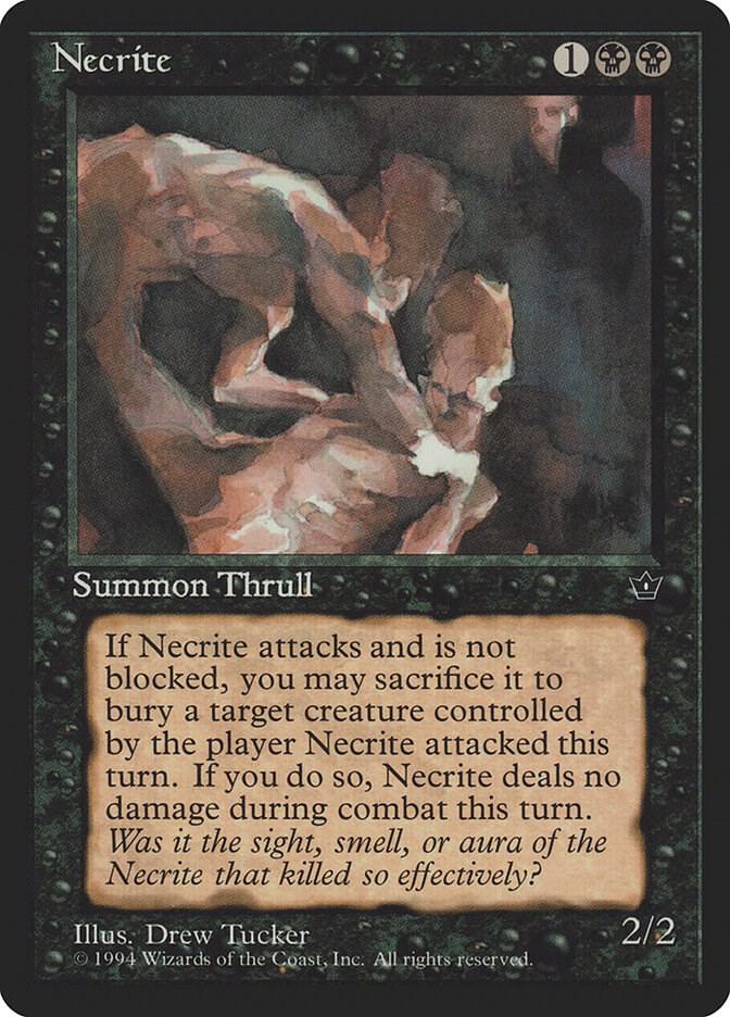Necrite (Tucker) card from Fallen Empires