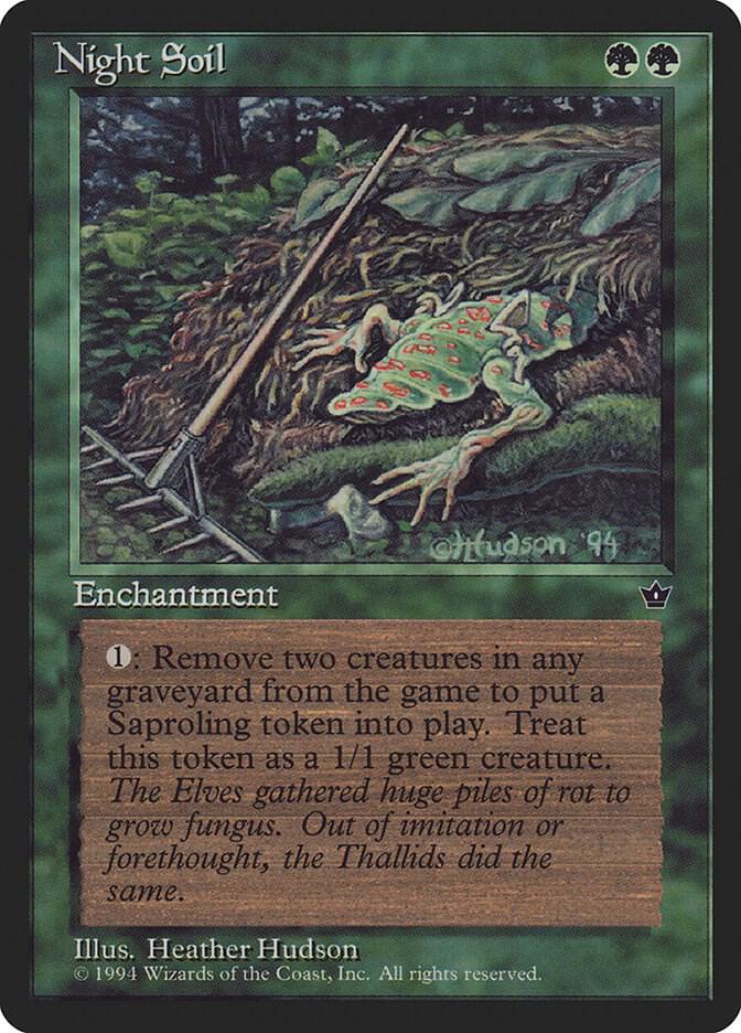 Night Soil (Hudson) card from Fallen Empires