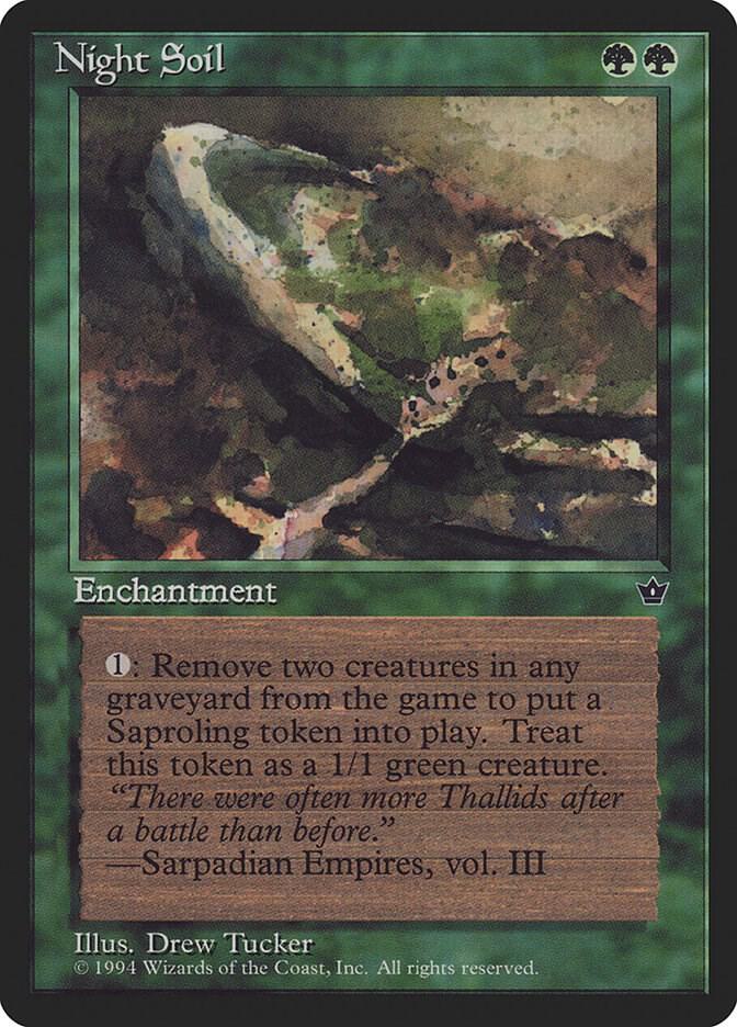 Night Soil (Tucker) card from Fallen Empires