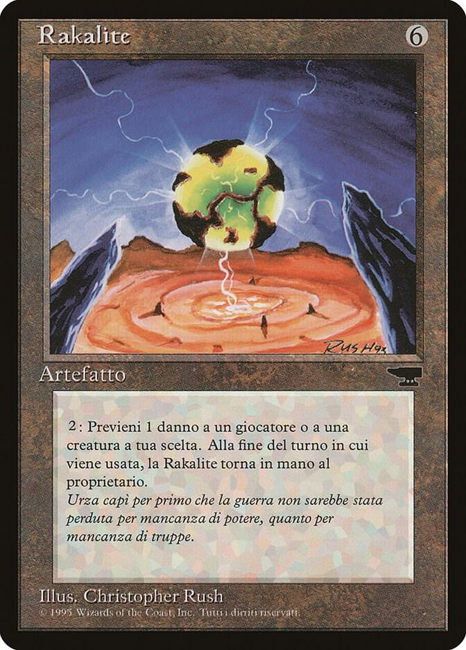 Rakalite (Italian) card from Renaissance