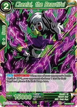 Cheelai, the Beautiful TB3-045 card from Clash of Fates