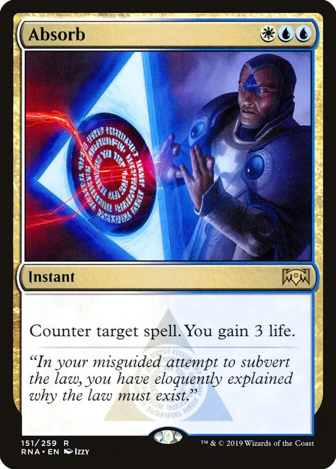 Absorb 151 card from Ravnica Allegiance