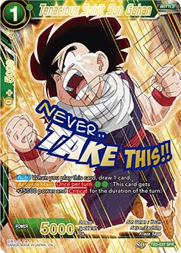 Tenacious Spirit Son Gohan (SPR) TB3-037_SPR card from Clash of Fates
