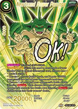 Newfound Power Porunga (SPR) TB3-066_SPR card from Clash of Fates