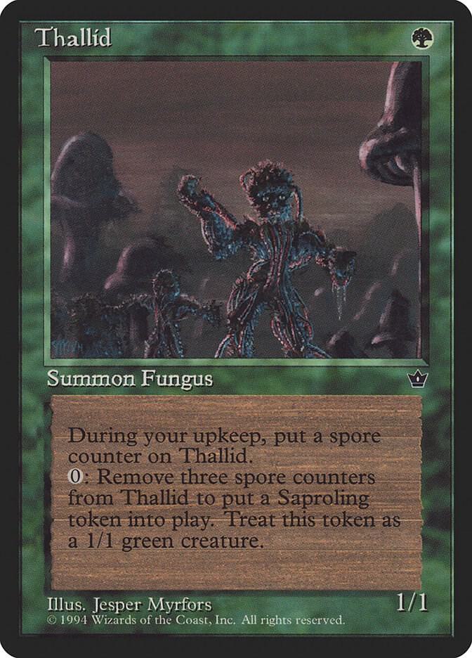 Thallid (Myrfors) card from Fallen Empires