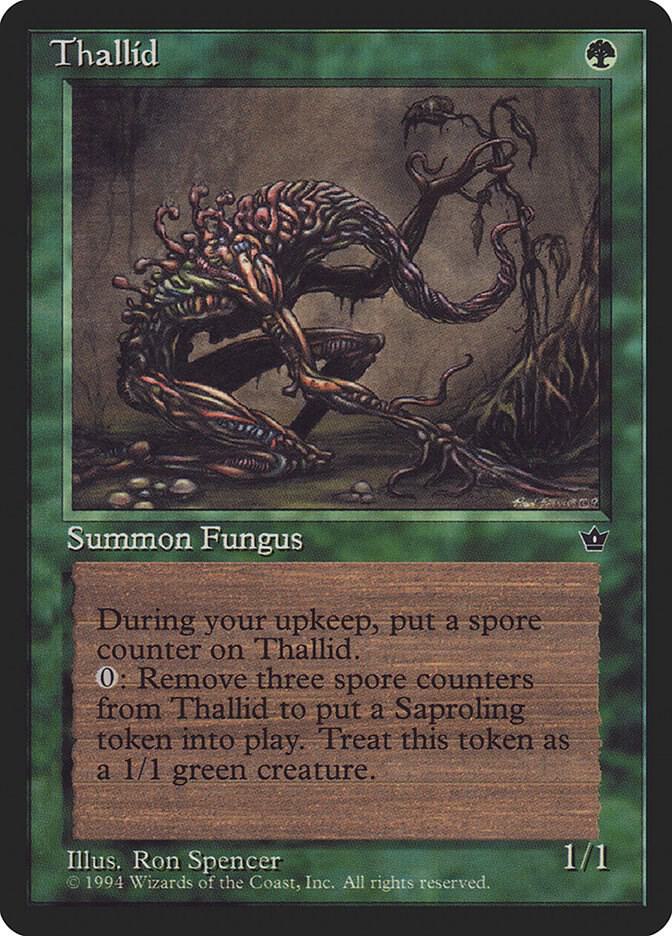 Thallid (Spencer) card from Fallen Empires