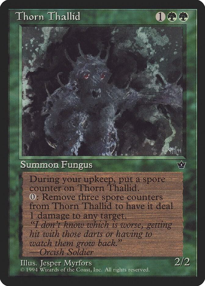 Thorn Thallid (Myrfors) card from Fallen Empires