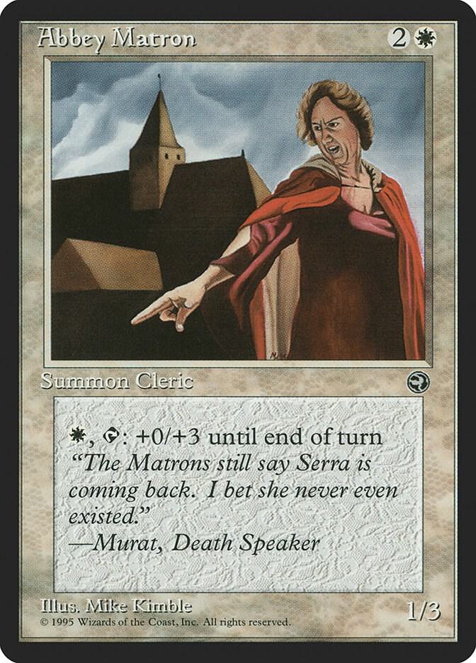 Abbey Matron [Version 2] 103 card from Homelands