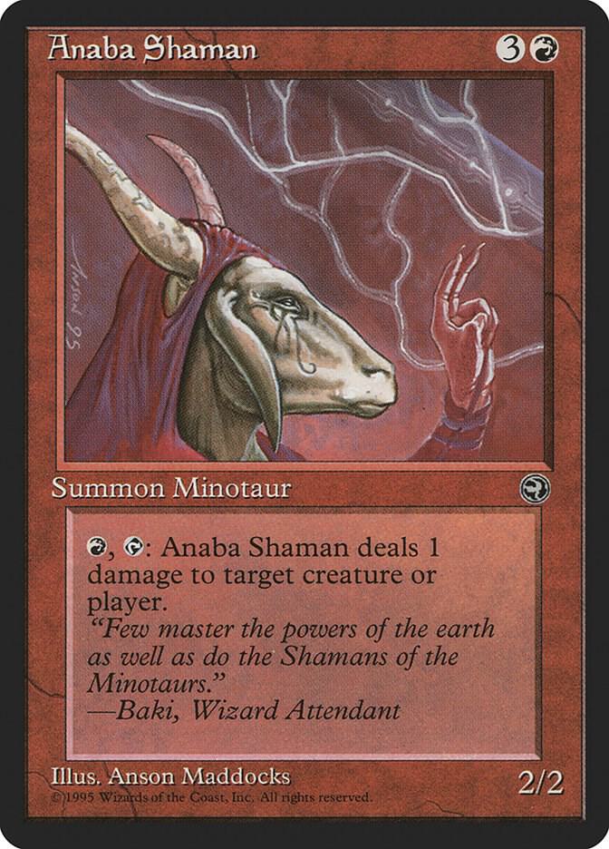 Anaba Shaman [Version 2] 86 card from Homelands