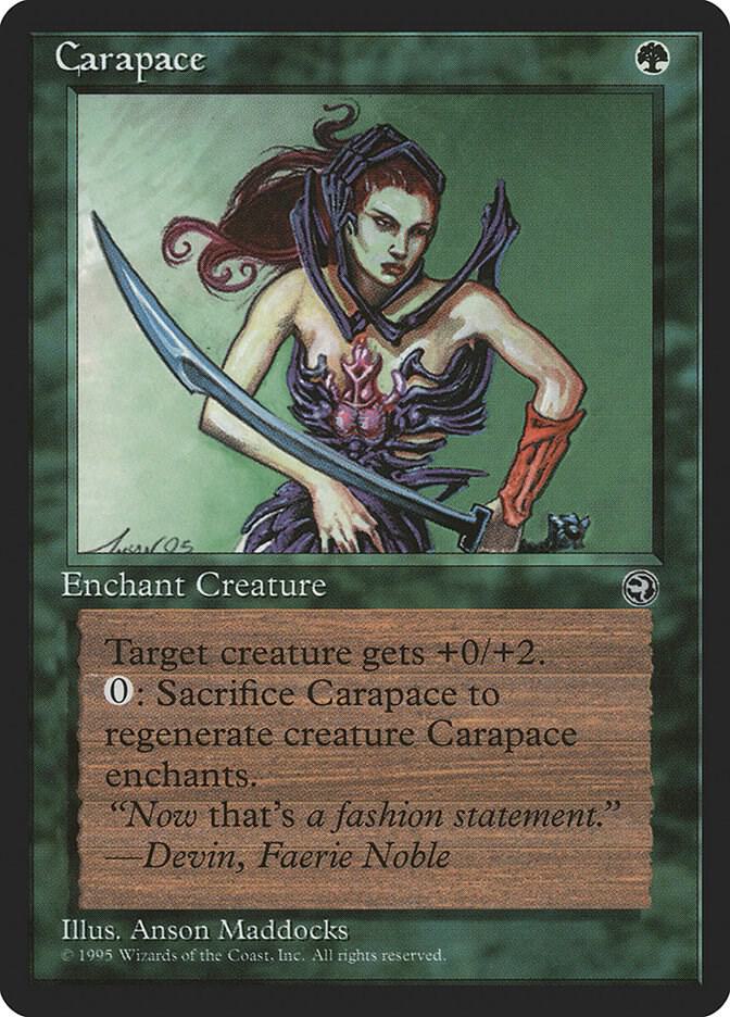 Carapace [Version 2] 55 card from Homelands