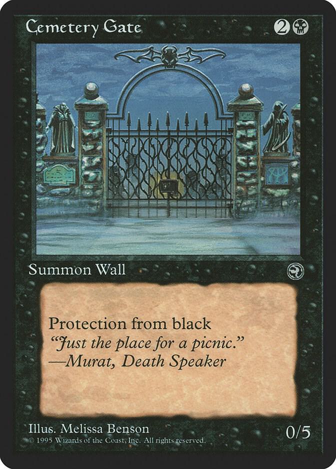 Cemetery Gate [Version 2] 5 card from Homelands