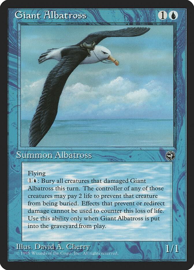 Giant Albatross [Version 2] 27 card from Homelands