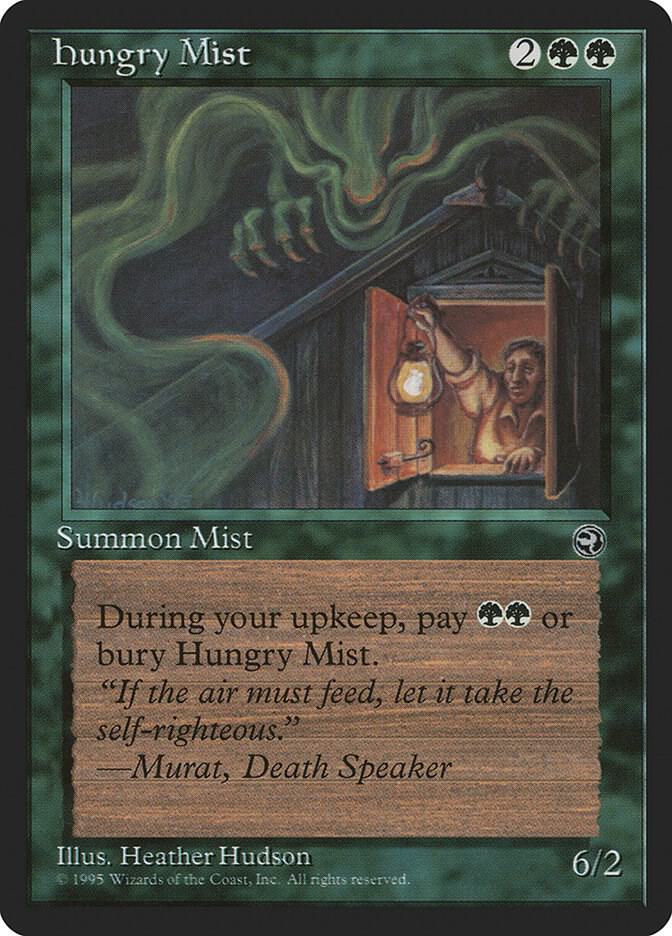 Hungry Mist [Version 2] 88 card from Homelands