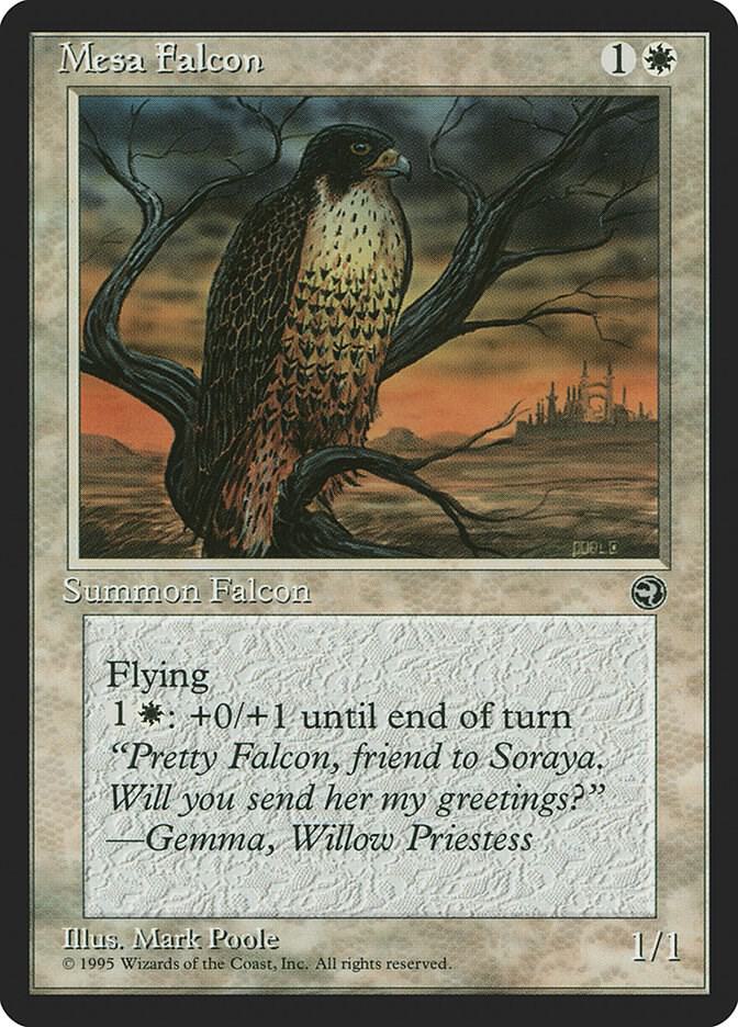 Mesa Falcon [Version 2] 10 card from Homelands
