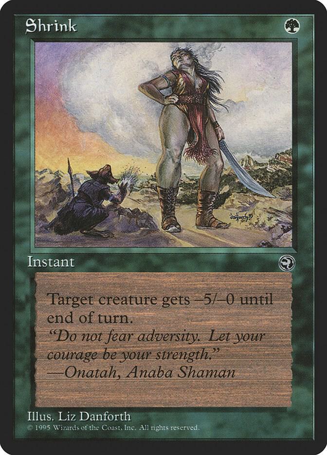 Shrink [Version 2] 97 card from Homelands