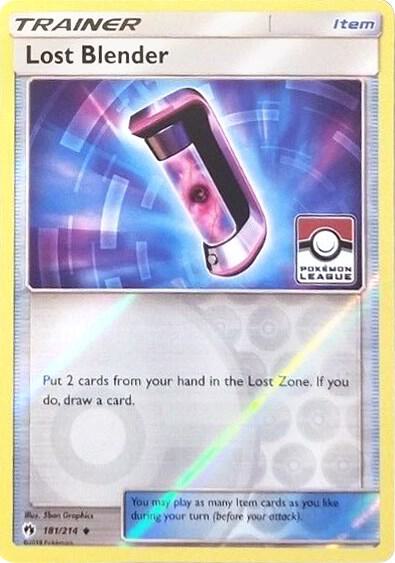 Lost Blender (Pokemon League) 181/214 card from League & Championship Cards