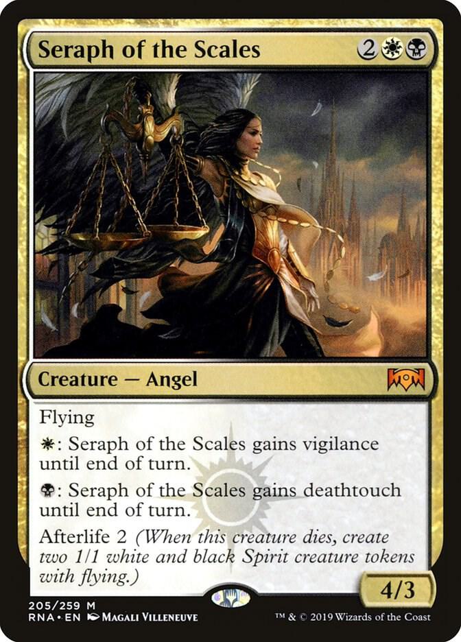 Seraph of the Scales 205 card from Ravnica Allegiance
