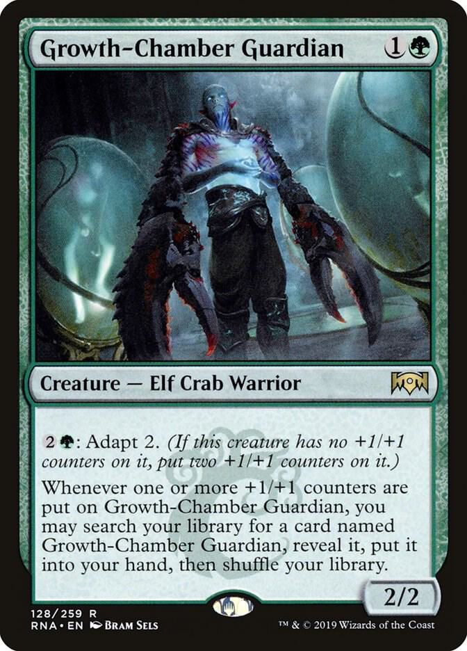 Growth-Chamber Guardian 128 card from Ravnica Allegiance